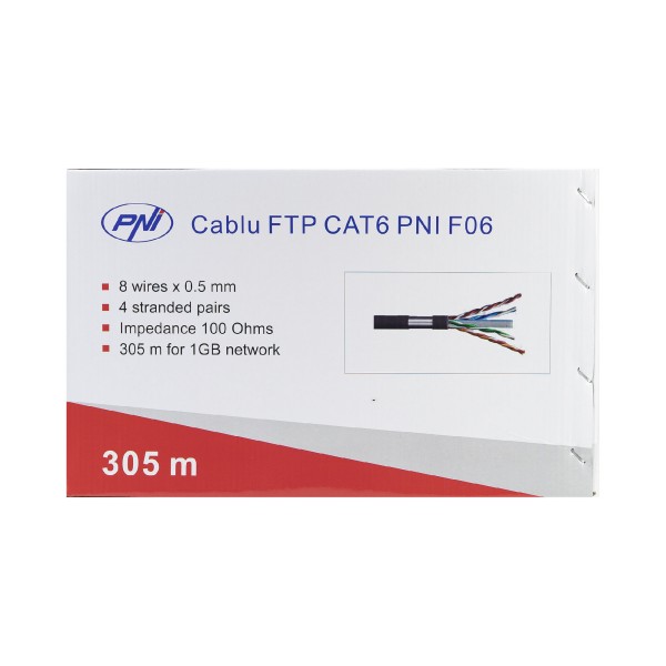 PNI KABEL FTP CAT6 F06  305m