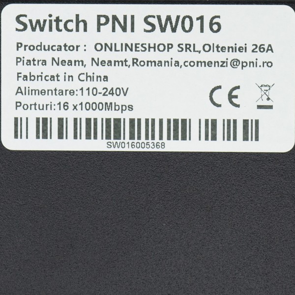 Stikalo Gigabit SW016