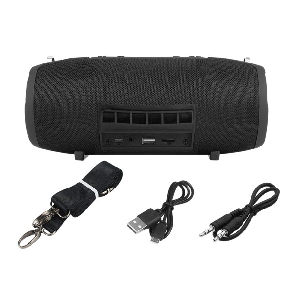 Bluetooth zvočnik BT500 2x6W, USB, SD, FM, AUX, držalo  30-402