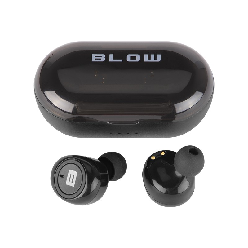 Bluetooth slušalke Earbuds BTE100b, Črne - Odprta embalaža